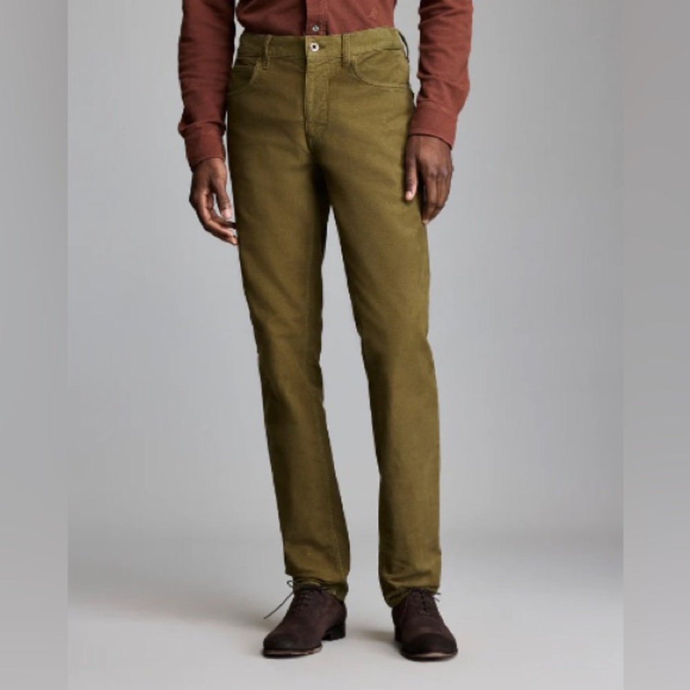 NWOT Billy Reid Moleskin Cochran Jean